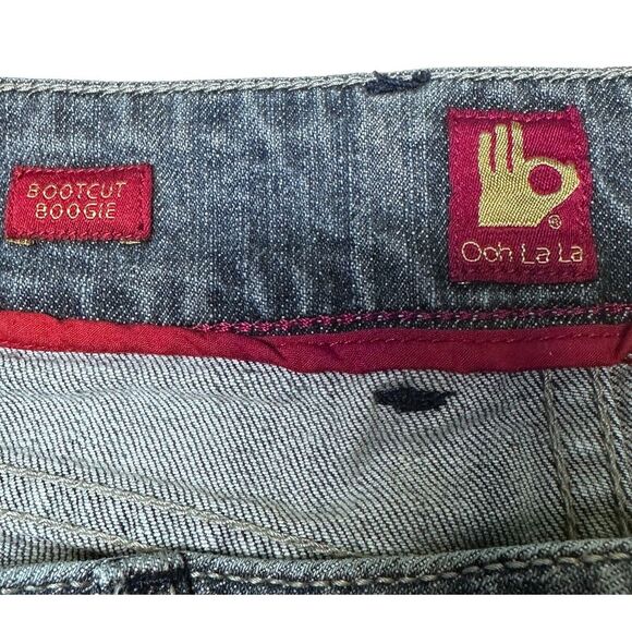 Sasson Jeans Women's Sz‎ 10 Bootcut Boogie Y2K Vintage Embroidered Ooh La La - Picture 5 of 12